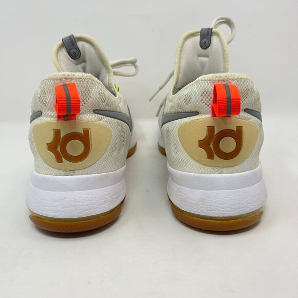 Nike Kevin Durant KD 9 Summer Pack Gum White Shoes Mens Size 9.5 843392-900